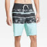 Фото #1 товара Men's 10" Tropical Print Swim Shorts - Goodfellow & Co Aqua Green 42