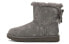 Угги женские UGG Bailey Bow Glimmer 1125795-CHRC, российский размер 37, угги женские, цвет мультицвет, короткие, от UGG. 37 - фото #1