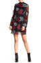 Spirit of grace Black Floral Dress Women's Sz. Medium 151202