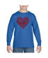 ფოტო #1 პროდუქტის Child Love Yourself - Boy's Word Art Long Sleeve T-Shirt