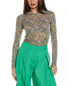 M Missoni Wool-Blend Sweater Women's Green L