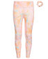 Big Girls Dreamy Bubble 7/8-Leggings and Scrunchy, 2 Piece Set, Created for Macy's