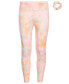 ფოტო #1 პროდუქტის Big Girls Dreamy Bubble 7/8-Leggings and Scrunchy, 2 Piece Set, Created for Macy's