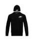 Men's Black Philadelphia Eagles Crewneck Pullover Sweater and Cuffed Knit Hat Box Gift Set