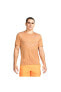Dri-Fit Rise 365 Short-Sleeve Erkek Turuncu Koşu T-Shirt