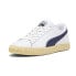 Puma Clyde Vintage Lace Up Mens White Sneakers Casual Shoes 39468701