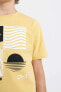 Erkek Çocuk T-shirt C3308a8/yl510 Yellow