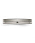 ფოტო #3 პროდუქტის Titanium Brushed and Polished Grooved Wedding Band Ring