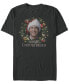Фото #1 товара Men's National Lampoon Christmas Vacation Clark Wreath Short Sleeves T-shirt