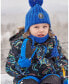 Фото #2 товара Baby Baby Unisex Solid Mittens Navy