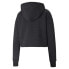Фото #4 товара Puma Studio Q4 Textured Skimmer Pullover Hoodie Womens Black Casual Outerwear 52