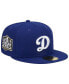 Фото #2 товара Men's Royal Los Angeles Dodgers Alternate Logo 2020 World Series Team Color 59FIFTY Fitted Hat