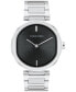 ფოტო #1 პროდუქტის Women's 2-Hand Silver-Tone Stainless Steel Bracelet Watch 36mm