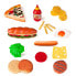 Фото #1 товара Игровой набор Miniland Rapid Food19 Units Fast Food (Быстрая еда)