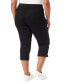 ფოტო #2 პროდუქტის Plus Size Shape-Effect High-Rise Capri Jeans