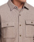 Men's Mixy Regular-Fit Fleece-Lined Shirt Jacket, Created for Macy's