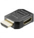 Wentronic HDMI Adapter - gold-plated - Black - HDMI - HDMI - Black