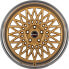 Фото #2 товара Колесный диск литой Borbet B gold rim polished 7x17 ET30 - LK4/100 ML64