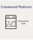 Crestwood Platinum Round Vegetable Bowl