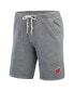 Men's Gray Wisconsin Badgers Tobago Bay Tri-Blend Shorts