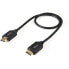 StarTech.com 1.6ft (50cm) Premium Certified HDMI 2.0 Cable with Ethernet - High Speed Ultra HD 4K 60Hz HDMI Cable HDR10 - HDMI Cord (Male/Male Connectors) - For UHD Monitors - TVs - Displays - 0.5 m - HDMI Type A (Standard) - HDMI Type A (Standard) - Audio Return Chan