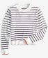 ფოტო #5 პროდუქტის Women's Crewneck Long-Sleeve Sweater, Created for Macy's