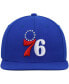 Фото #3 товара Men's Royal Philadelphia 76Ers Ground 2.0 Snapback Hat