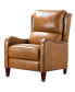 Фото #7 товара Leather Pushback Recliner chair with Adjustable Backrest for Livingroom