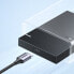 Фото #3 товара Kabel przewód do dysku SSD USB-C - micro USB-B 3.0 5Gb/s 3A 1m szary
