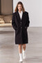 Zw collection masculine wool coat