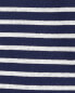 Baby 1-Piece Striped 100% Snug Fit Cotton Footie PJs 24M