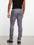 ASOS DESIGN 2 pack skinny chinos in off white and charcoal