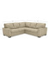 Фото #26 товара Ennia 2-Pc. Leather Sectional Sofa, Created for Macy's