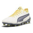 Фото #2 товара Puma King Ultimate Firm GroundArtificial Ground Soccer Cleats Mens Off White Sne