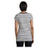 ფოტო #3 პროდუქტის G-STAR Eyben Stripe Slim short sleeve v neck T-shirt