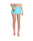 Фото #1 товара Women's Chlorine Resistant Texture Mini Swim Skirt Swim Bottoms