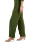 Фото #4 товара Women's Knit Wide-Leg Pull-On Pants, Regular & Short Lengths, Created for Macy's