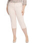 Nydj Plus Marilyn Crop Pink Dusk Jean Women's 24W