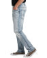 Фото #3 товара Men's Eddie Athletic Fit Tapered Leg Stretch Jeans