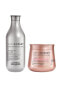 Фото #1 товара Silver Mor Şampuan 300 ml + Vitamino Color Maske 250 ml Özel Set