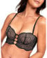 ფოტო #1 პროდუქტის Women's Margaritte Push Up Balconette Bra