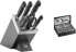 Фото #1 товара ZWILLING Four Star Self-Sharpening Knife Block, 7-Piece & Newcastle Cutlery Set, 60 Pieces, For 12 People, 18/10 Stainless Steel/High Quality Blade Steel, Polished