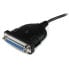Фото #12 товара Адаптер USB/DB25 черный Startech ICUSB1284D25 1,8 м