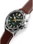 Фото #17 товара Seiko Kinetic Men's Stainless Steel Watch with Leather Strap.
