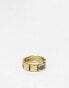 Фото #1 товара Classics 77 evil eye doodle band ring in gold