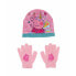 Фото #1 товара Шапка с перчатками Peppa Pig Cosy corner Розовый