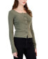 ფოტო #1 პროდუქტის Women's Ribbed Cardigan