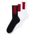 Фото #2 товара HUGO Logo Design 10253529 socks 3 pairs