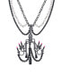 ფოტო #2 პროდუქტის Faux Stone Chandelier Pendant Necklace