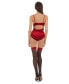 Women's Scarlett Holiday-Themed Velvet Bodysuit